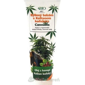 BC BIO Cannabis Bylinný balzam s pagaštanom konským 300 ml