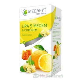 MEGAFYT Lipa s medom & citrónom, 20x2 g