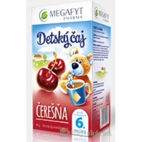 MEGAFYT Detský čaj ČEREŠŇA, 20x2 g