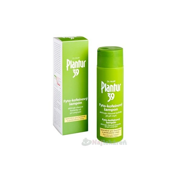 Plantur 39 Fyto-kofeinový šampón pre farbené vlasy 250ml