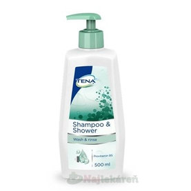 TENA ŠAMPÓN A SPRCHOVÝ GÉL (Shampoo & Shower) 500ml