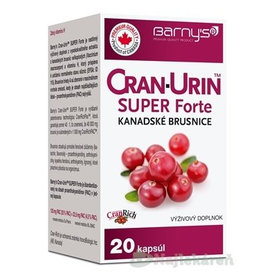 BARNY'S CRAN-URIN SUPER Forte na močové cesty 20 kapsúl