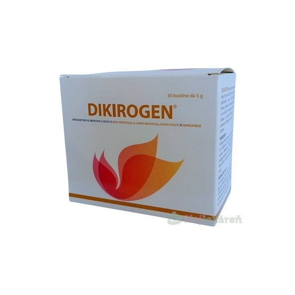 DIKIROGEN, pomarančový práškový nápoj na syndróm inzulínovej rezistencie, 30x5g
