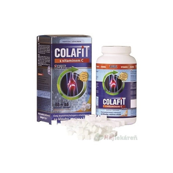 COLAFIT s vitamínom C, kocky 60 ks + tbl 60 ks