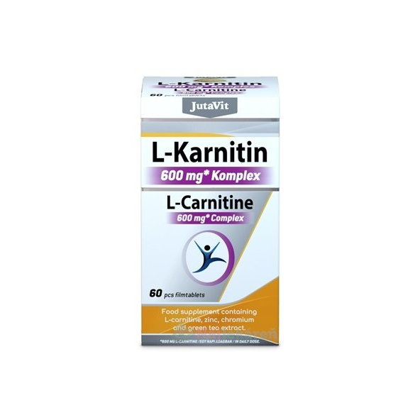 JutaVit L-Karnitin 600 mg Komplex, 60 tbl