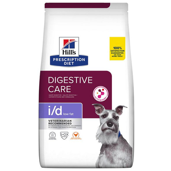 HILLS PD Canine i/d Low Fat Dry granule pre psy 12kg