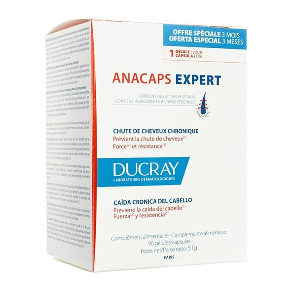 DUCRAY Anacaps EXPERT 90ks