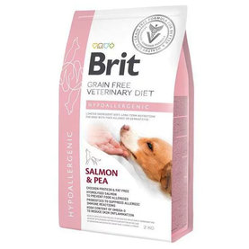 Brit Veterinary Diets GF dog Hypoallergenic granule pre psy 2kg