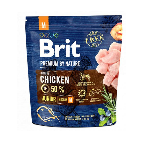 Brit Premium by Nature dog Junior S 1kg