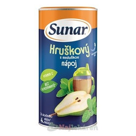 Sunar Rozpustný nápoj Hruškový s medovkou v prášku, na dobrú noc (od ukonč. 4. mesiaca) 200 g
