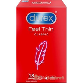 DUREX Feel Thin Classic, kondóm 12 ks
