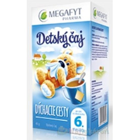 MEGAFYT Detský čaj DÝCHACIE CESTY, 20x2 g