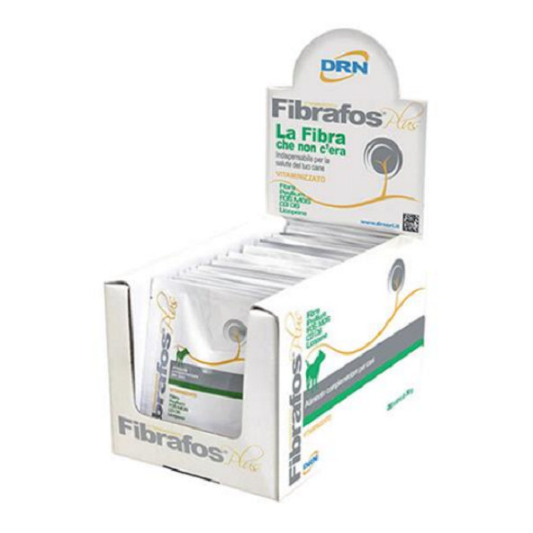 FIBRAFOS Plus na podporu správnej funkcie čriev pre psy 20x30g