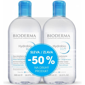 BIODERMA Hydrabio H2O micelárna voda 500 + 500ml
