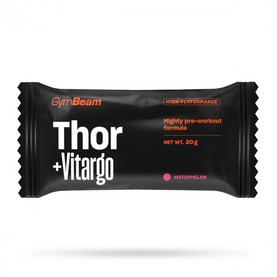 Predtréningový stimulant Thor Fuel + Vitargo - GymBeam vodný melón 20 g