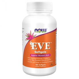 Eve™ Multivitamín pre ženy - NOW Foods, 180cps