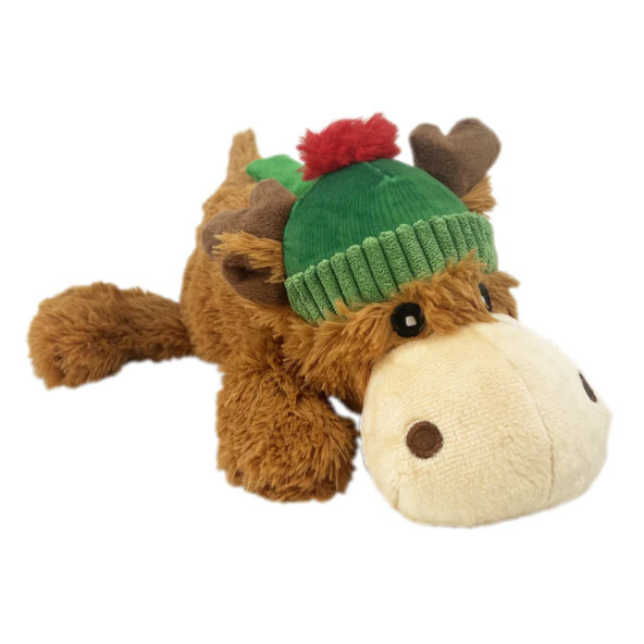 Kong Dog Holiday Cozie Reindeer hračka s pískatkom, veľ. M