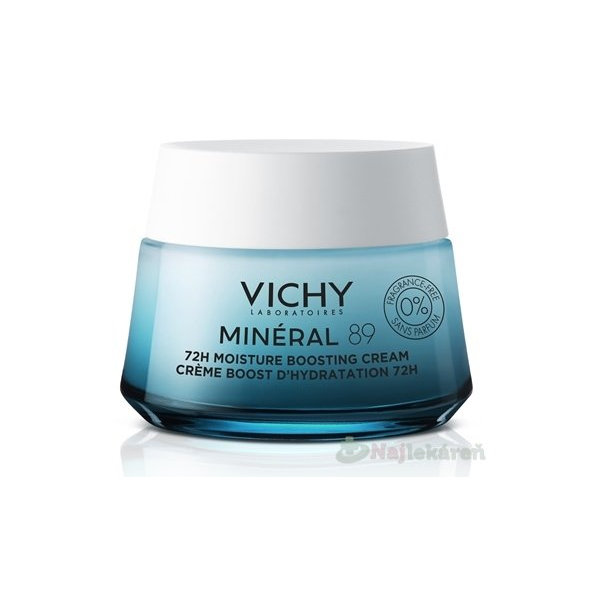VICHY Mineral 89 hydratačný krém bez parfumácie 50ml