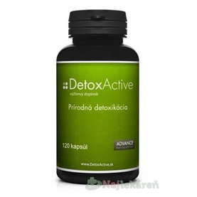 ADVANCE DetoxActive výživový doplnok, 120ks