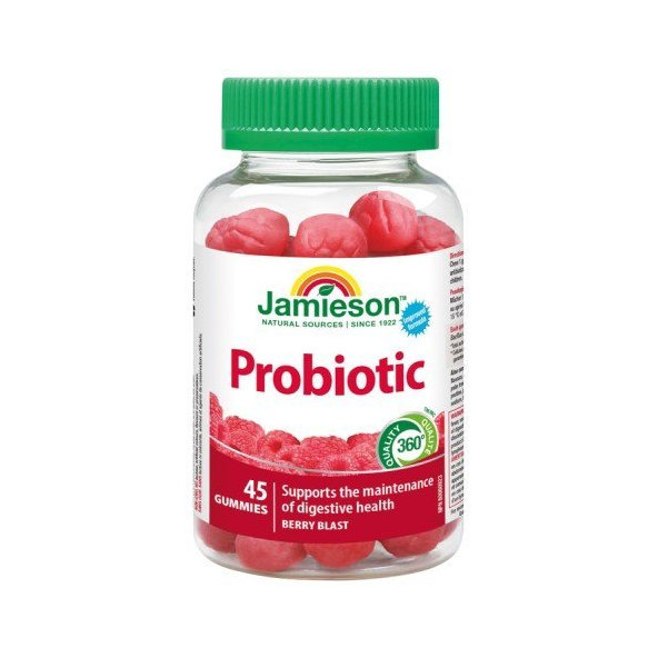 Jamieson Probiotic Gummies 45 želetinových tabliet