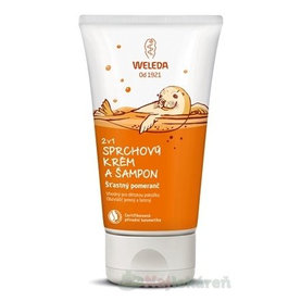 WELEDA 2v1 Sprchový krém a šampón 150ml