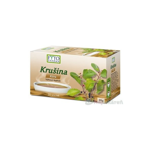 FYTOPHARMA Krušina, kôra bylinný čaj, 20x1g