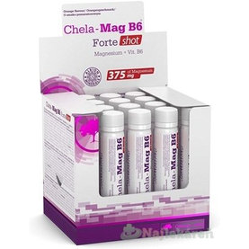 Chela-Mag B6 Forte shot pomarančová príchuť 20x25ml