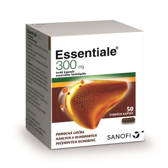 Essentiale 300 mg pri ochoreniach pečene 50 cps