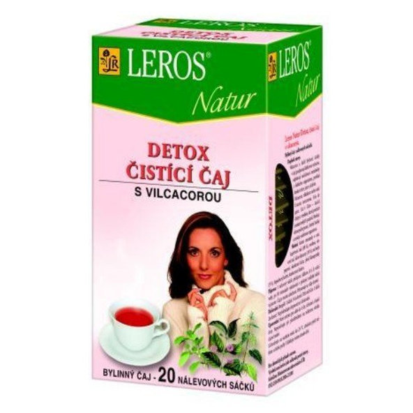 Leros Natur Detox prečisťujúci čaj s vilcacorou 20x1,5g