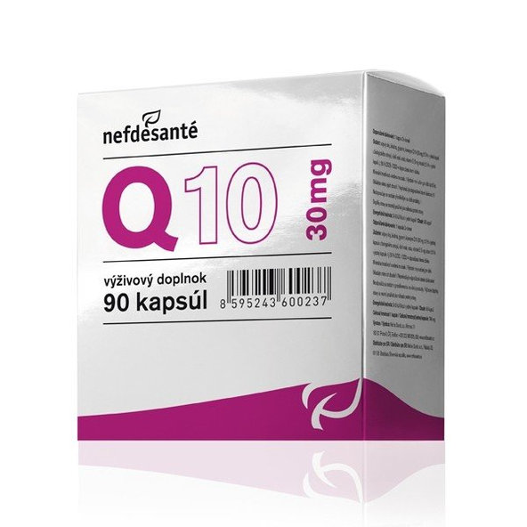 Nefdesanté Koenzým Q10 30 mg 90 kapsúl