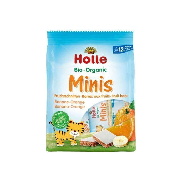 HOLLE Bio minis banánovo-pomarančové, 100g