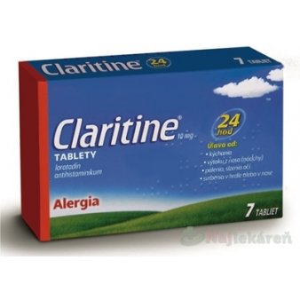 CLARITINE na alergiu, 10 mg