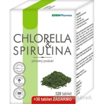 EDENPharma chlorella + spirulina