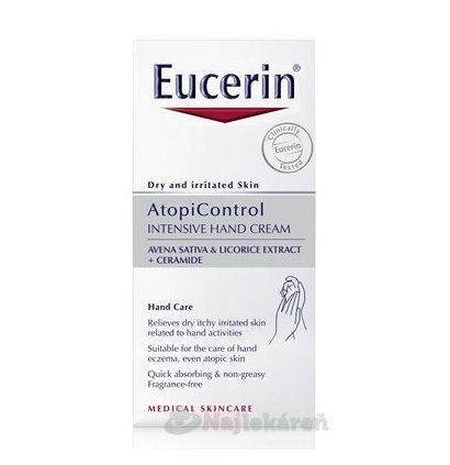 Eucerin AtopiControl Krém na ruky 75ml