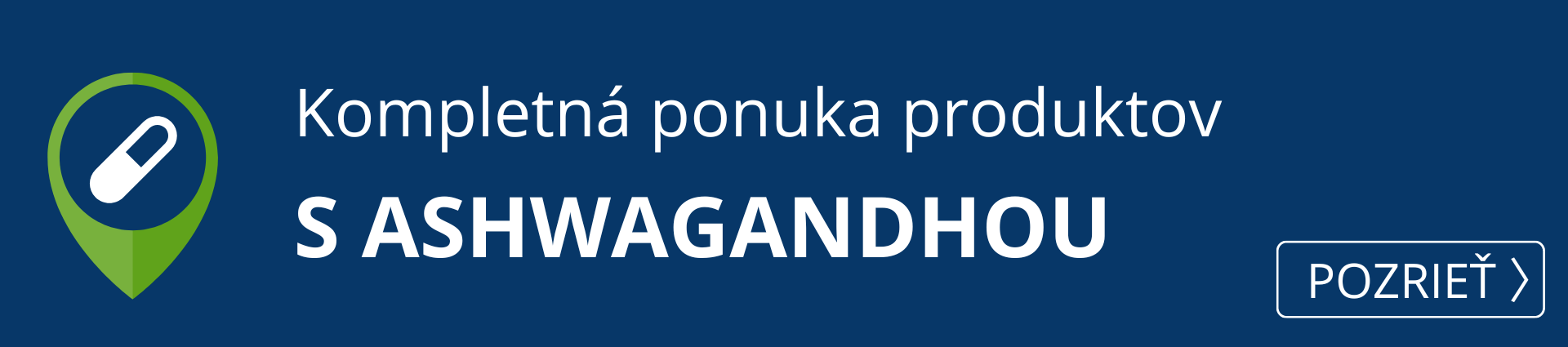 Kompletná ponuka s Ashwagandha