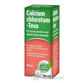 CALCIUM CHLORATUM-TEVA 100ml