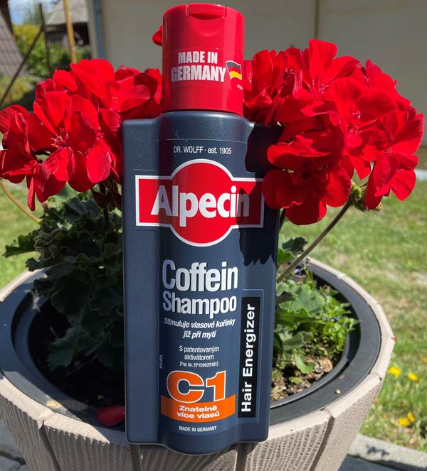ALPECIN Energizer Coffein Shampoo C1 kofeínový šampón proti vypadávaniu vlasov