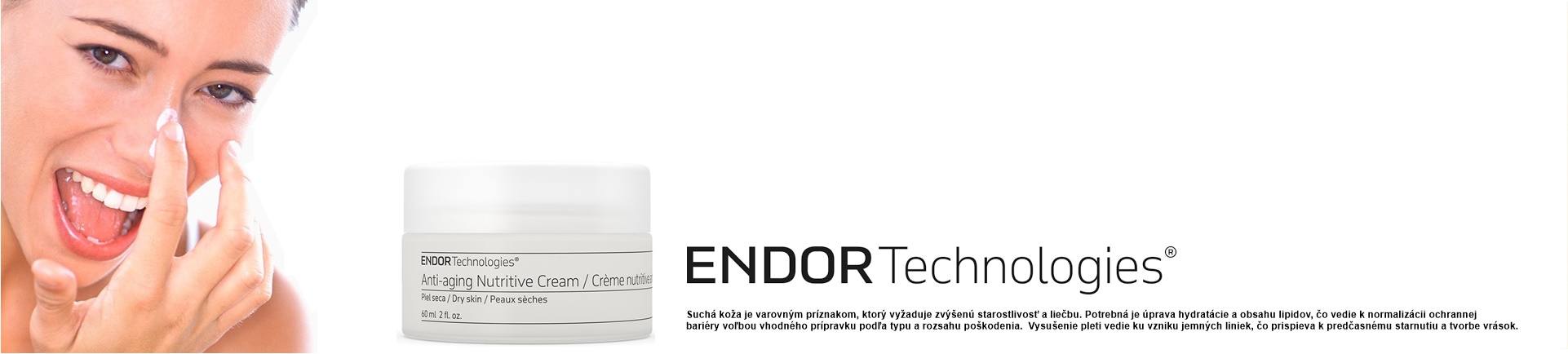 ENDOR Anti-aging Nutritive (výživný omladzujúci krém) SPF25, 60 ml