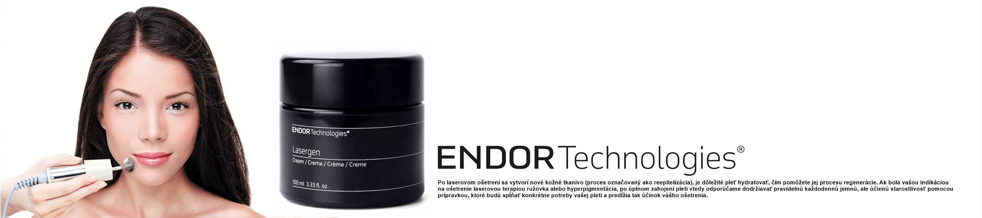 ENDOR LASERGEN (regeneračný krém po ošetrení laserom) 100 ml