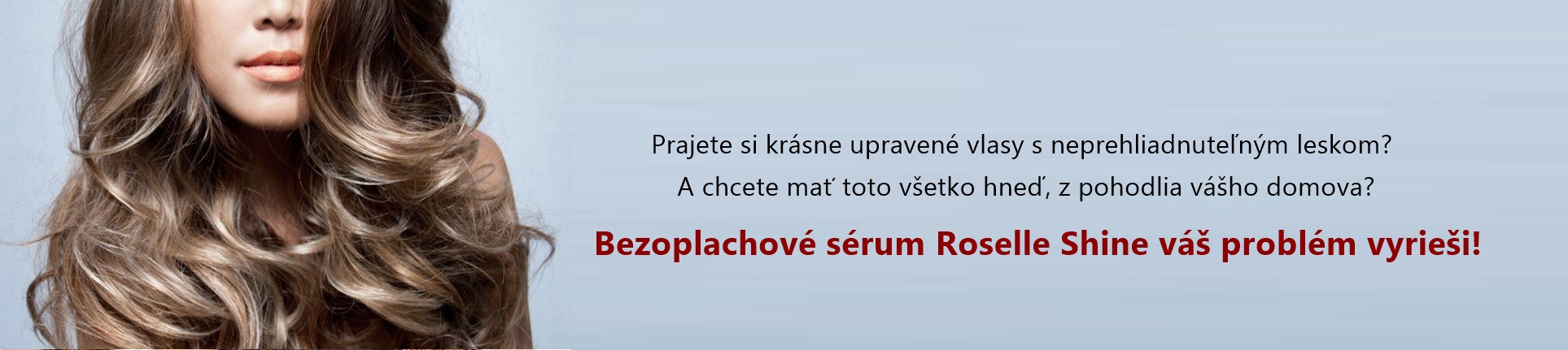 HAIR SPRAY ROSELLE SHINE BY ANNA BRANDEJS  