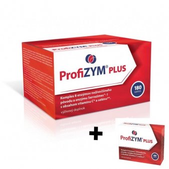 ProfiZYM Plus pre funkčný imunitný systém, 180 + 60 ks zdarma