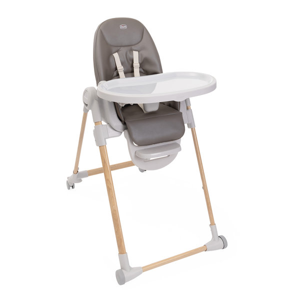 CHICCO Stolička jedálenská Polly Armonia - Scandinavian + Hrazdička Rainbow