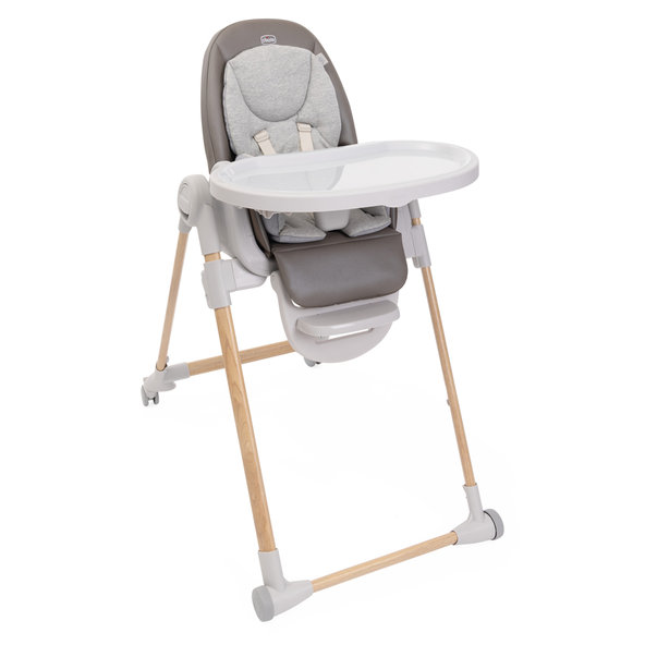 CHICCO Stolička jedálenská Polly Armonia - Scandinavian + Hrazdička Rainbow