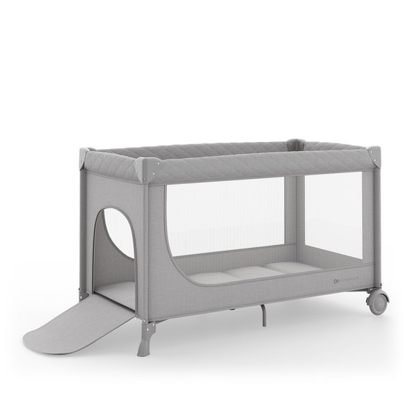 KINDERKRAFT Postieľka cestovná s príslušenstvom Leody Up Grey