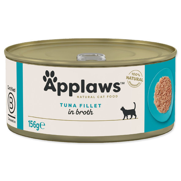 Applaws konzerva pre mačky tuniak 156g