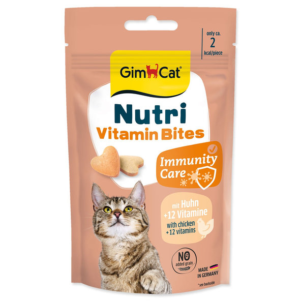 GimCat Nutri Vitamin Bites pochúťka 40g