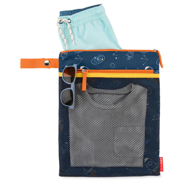 Skip Hop Spark Style nepremokavé vrecko Rocket 30 x 38 cm