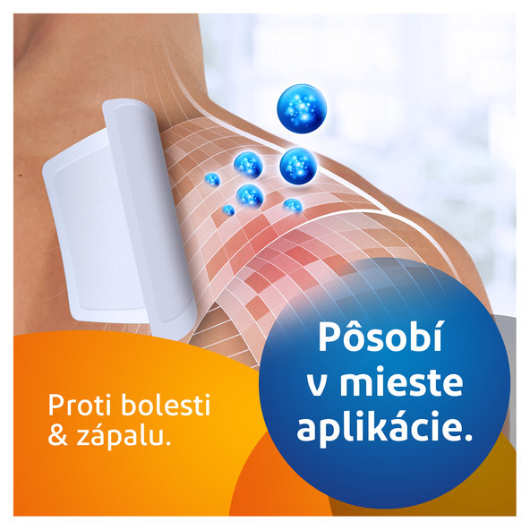 Voltaren 140mg liečivá náplasť proti bolesti 5ks