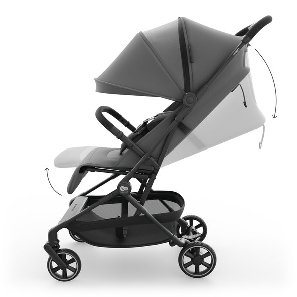 KINDERKRAFT Kočík športový Nebo Platinum Grey