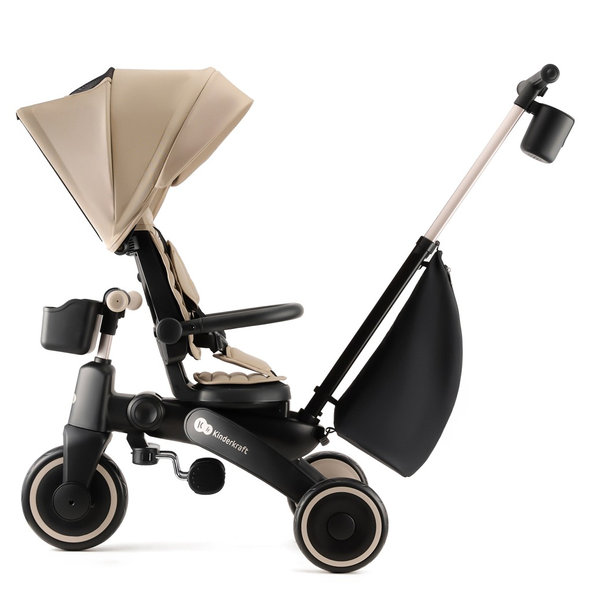 KINDERKRAFT Detská trojkolka Jazz 2 Beige